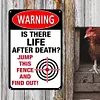 Intrusion Warning Sign - Vintage Metal Signs - 20*30cm/30*40cm - Warning