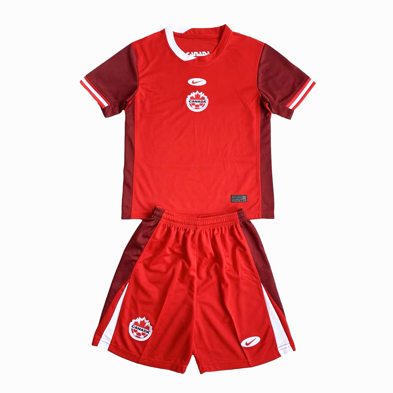 Canada 2024 Home Stadium Goalkeeper Kids Kit