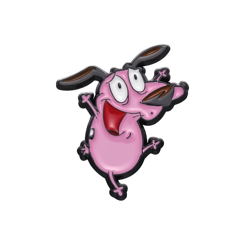 Cartoon Style Cute Cowboy Style Animal Bat Skull Alloy Stamping Stoving Varnish Women’s Brooches