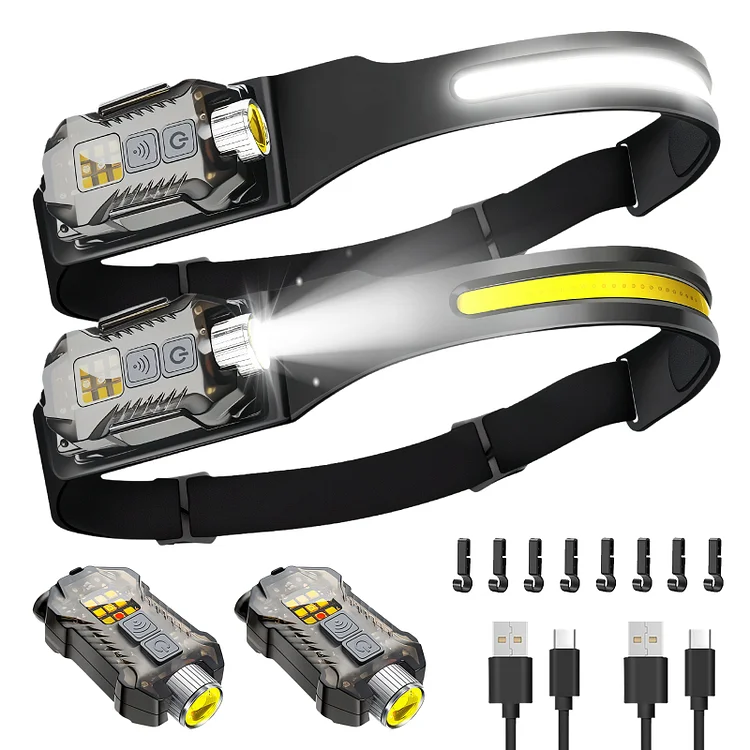 Wide Beam Headlamp Detachable Side Light-Victoper