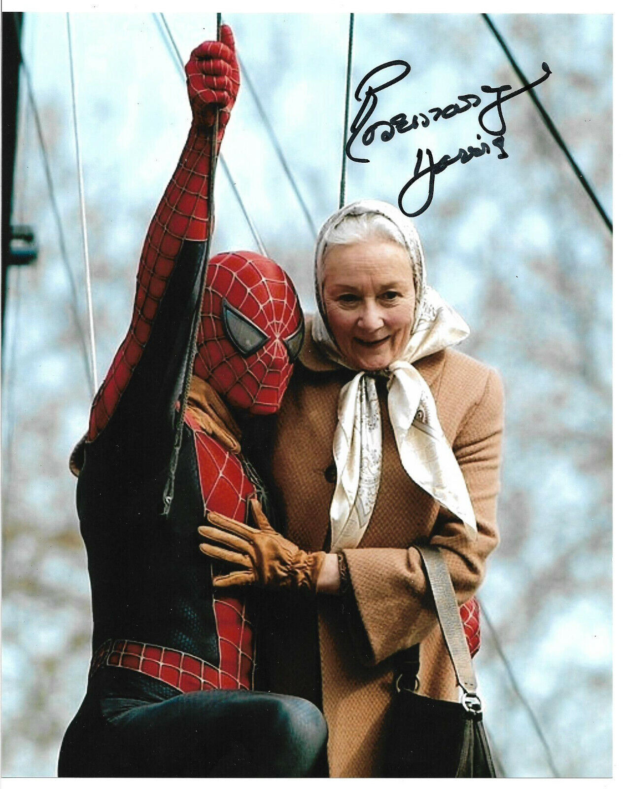 Rosemary Harris Authentic Signed 8x10 Photo Poster painting Autographed, Aunt May, Spider-Man