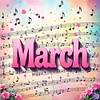 March-18CT Stamped Cross Stitch 25*25cm/9.84*9.84in tapestrymarket