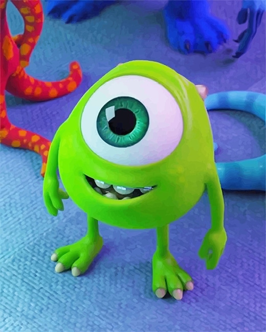 

Mike Wazowski – Paint By Numbers - 40*50CM, 501 Original