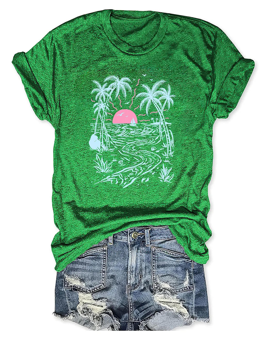 Beach Tropical Salty Summer T-shirt
