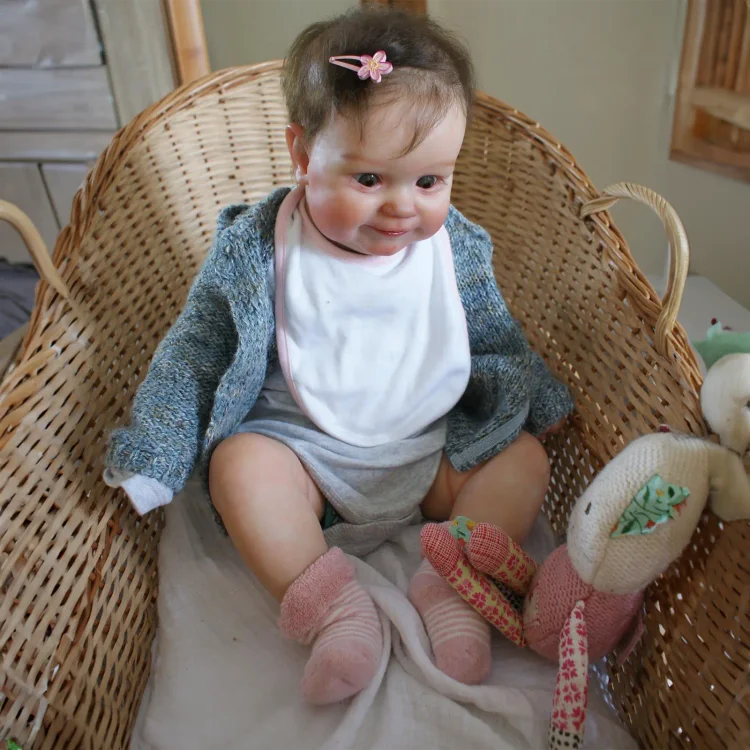  20" Reborn Toddler Realistic Baby Doll Girl Sodiata with Chubby Lifelike Face - Reborndollsshop®-Reborndollsshop®