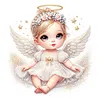 DIY Pearl Painting - Handmade Self - Adhesive Pearls - Little Angel