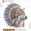 Diamond Painting-DIY Crystal Rhinestone Wolf