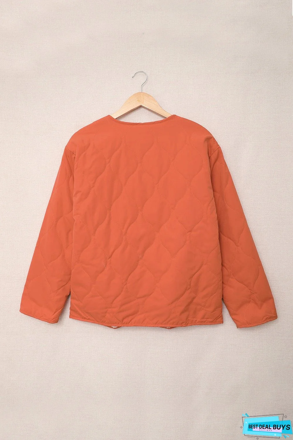 Buttoned Double-sided Coat