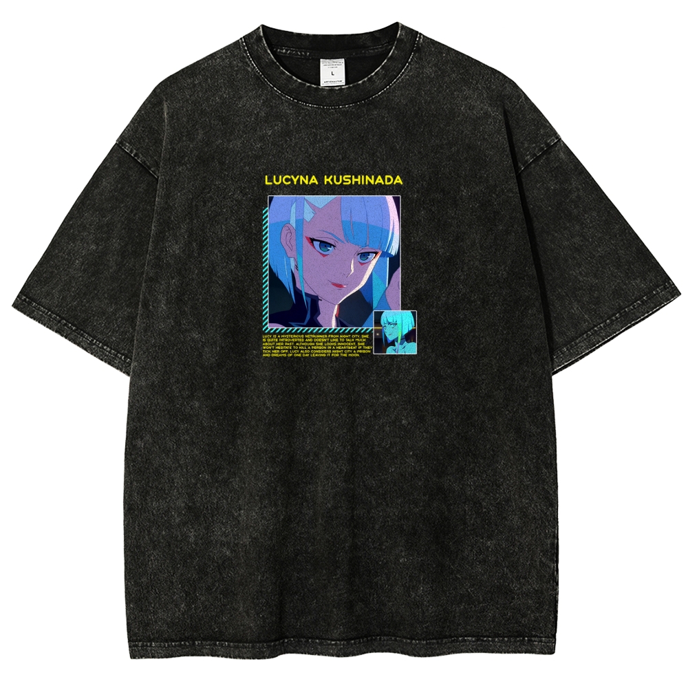 Cyberpunk Unisex Fit Washed T-Shirt 25 8 14781