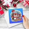 6pcs DIY Diamond Painting Grußkarte Set für Urlaub Segen Weihnachtsgeschenk