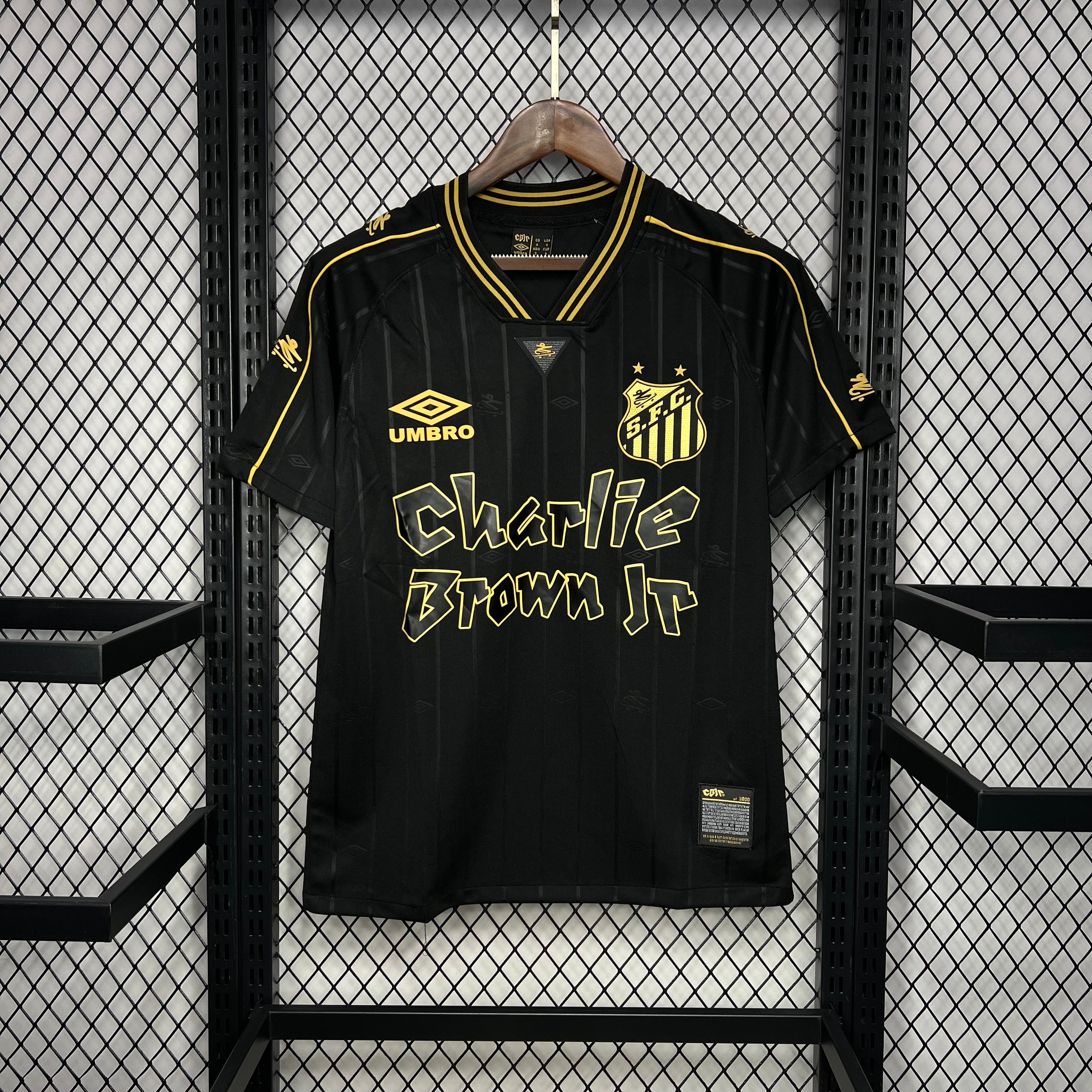 Santos maillot foot 2024 2025 Charlie Brown Jr Maillot De Fou, site maillot de foot pas cher