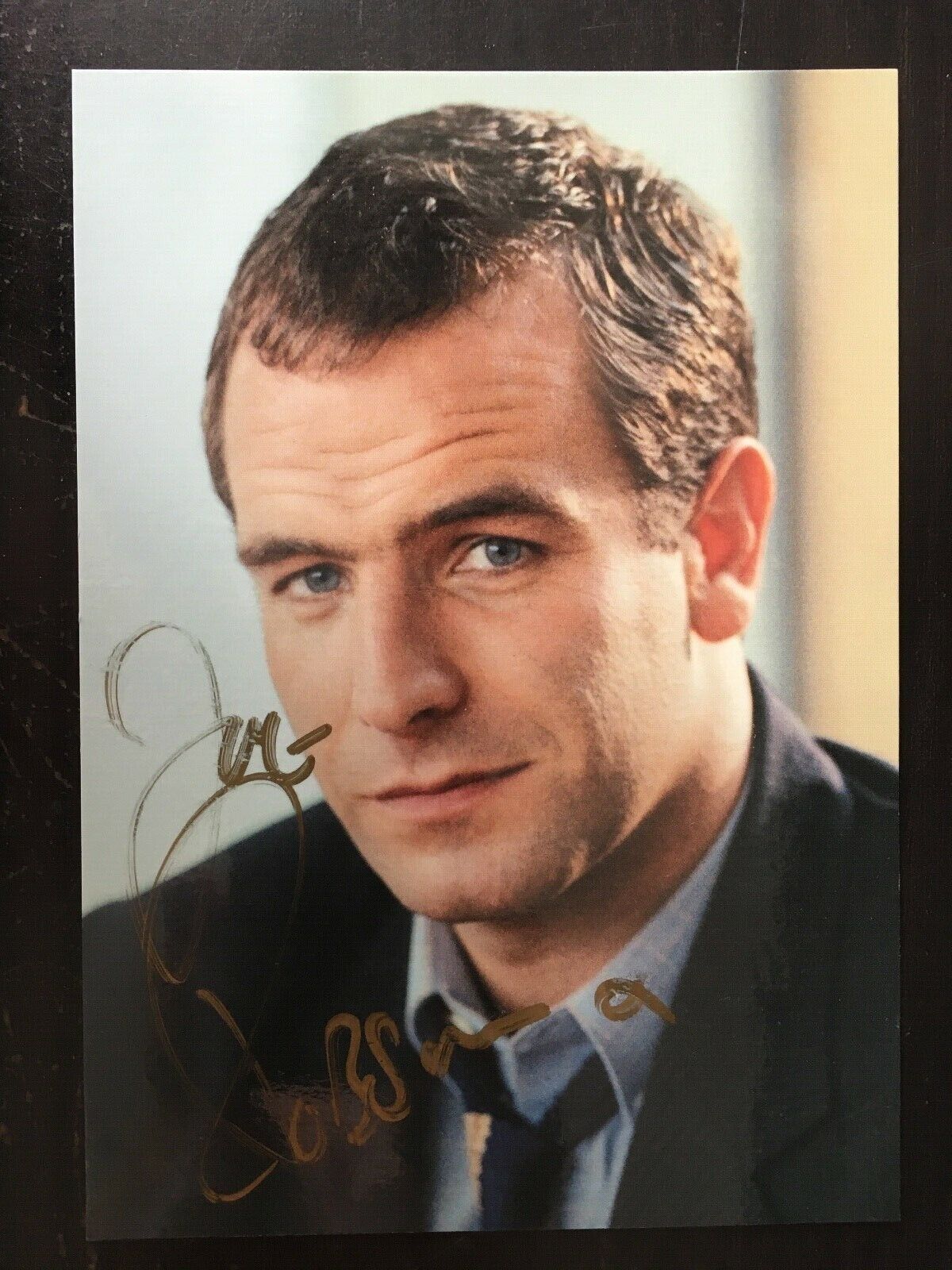 ROBSON GREEN - POPULAR BRITISH ACTOR - EXCELLENT SIGNED Photo Poster paintingGRAPH