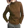 Gioiacombo&trade; Maglione pullover twist a mezzo collo alto