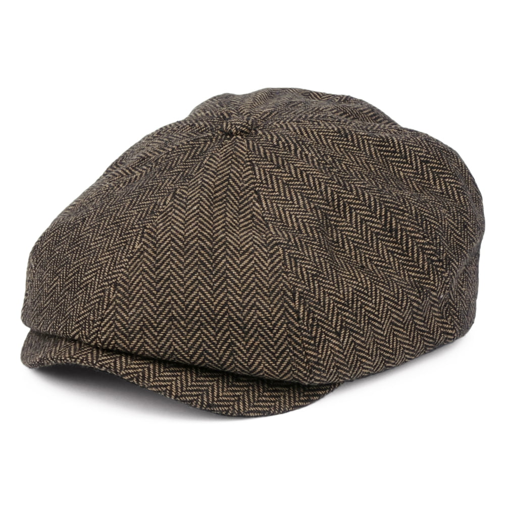 THE PEAKY BOY CAP-Brown