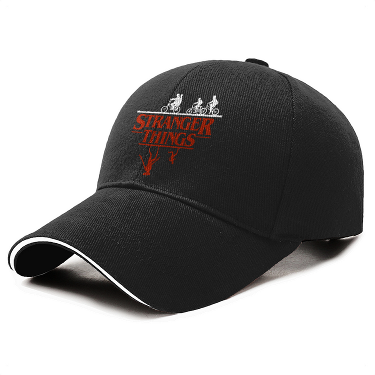 Chased By Demogorgon At The Upside Down, Stranger Things Baseball Cap