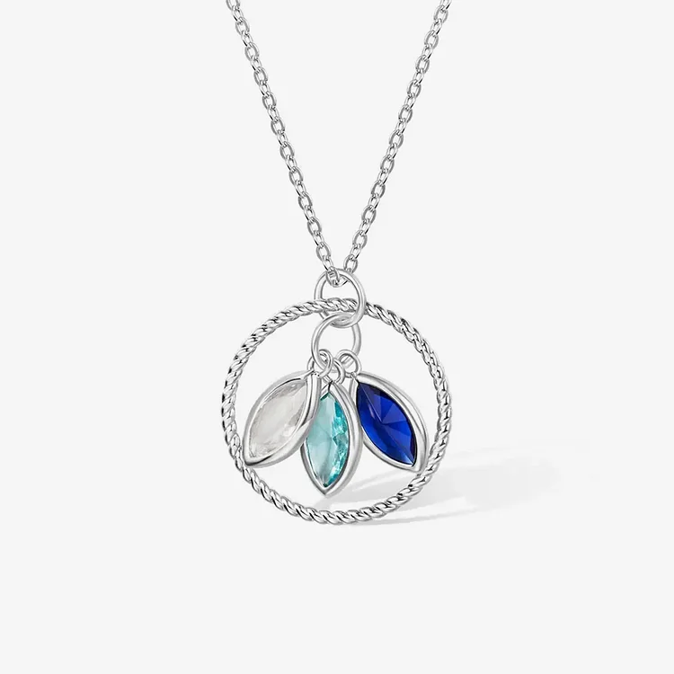 Custom Mother’s Birthstone Necklace