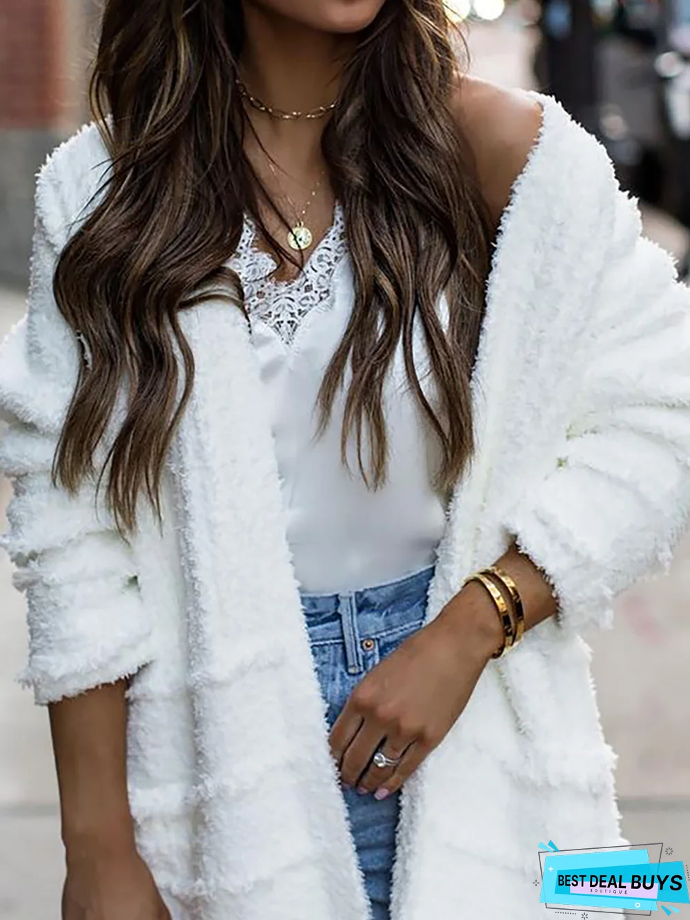 Long Sleeve Outdoor Knitter Casual Outerwear