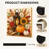 Happy Thanksgiving Day DIY 5D Diamond Painting Kit with Frame 25x25cm