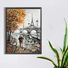 Diamond Painting-DIY Full Round Drill Romantic Paris Street