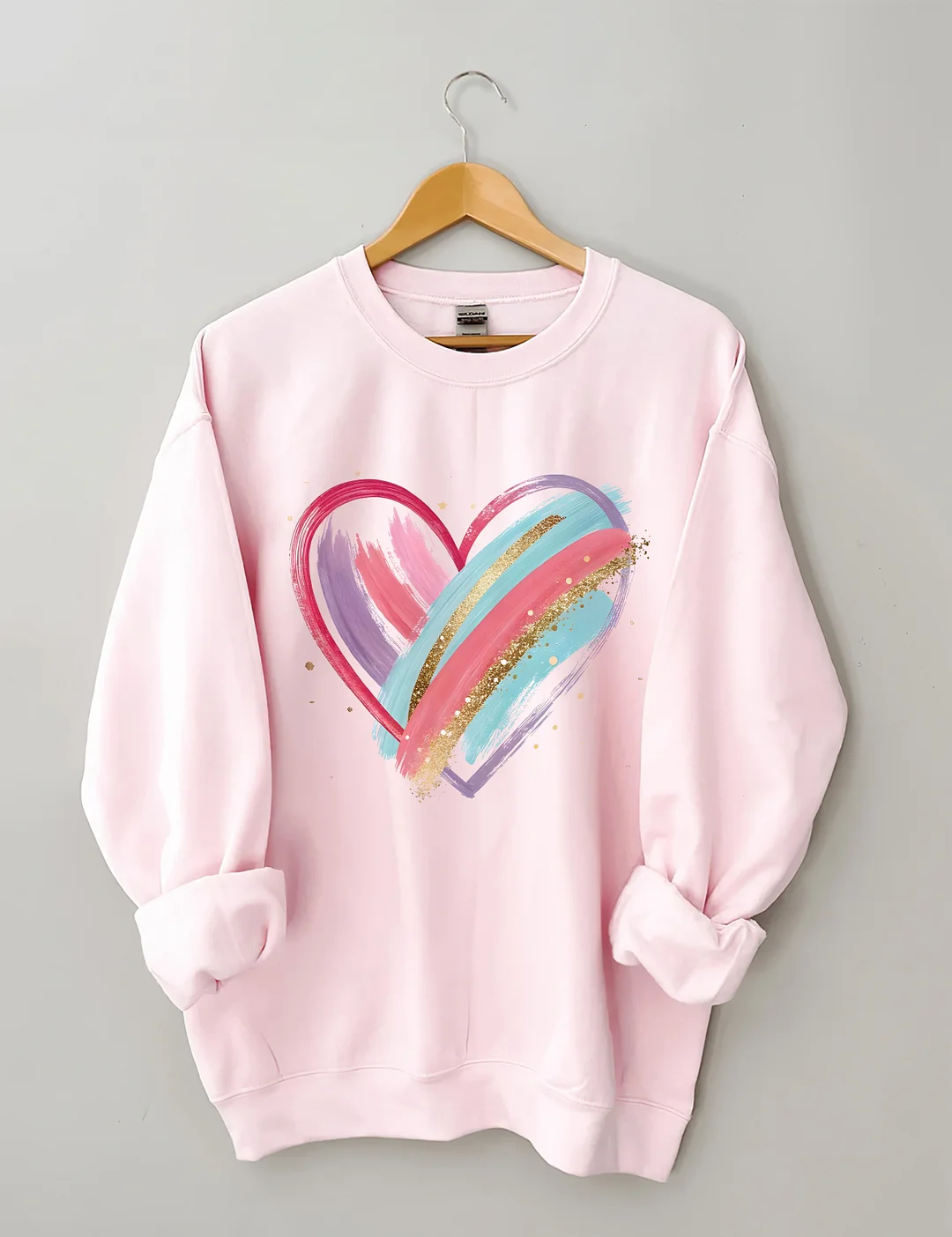 Valentines Day Heart Sweatshirt