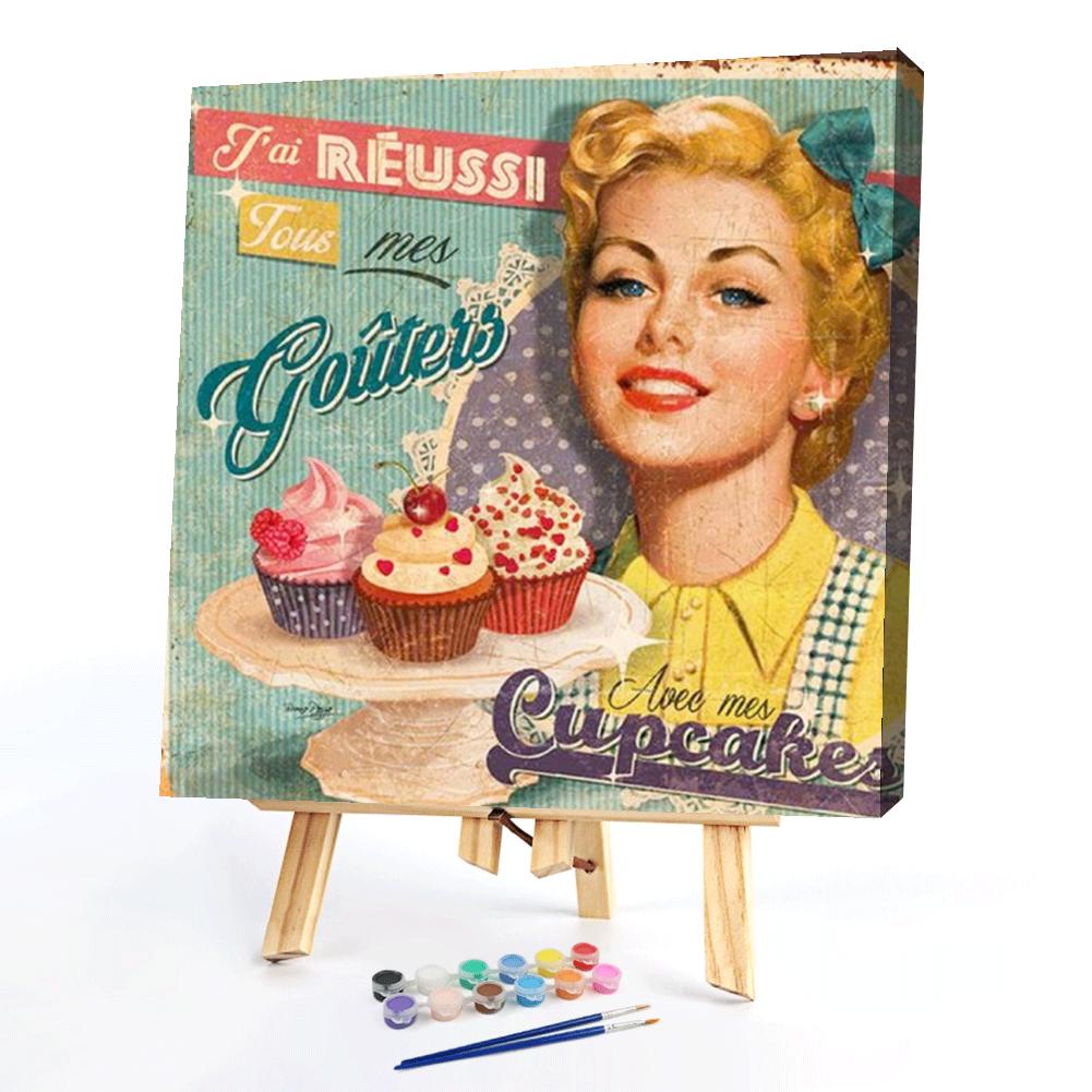 

40*40CM - Paint By Numbers - American Beauty, 501 Original