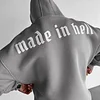 Oversize Made In Hell Hoodie by Inlyline