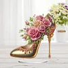 (US Only)2D Flat Print High Heels DIY Diamond Painting Desktop Decorations for Home Decor