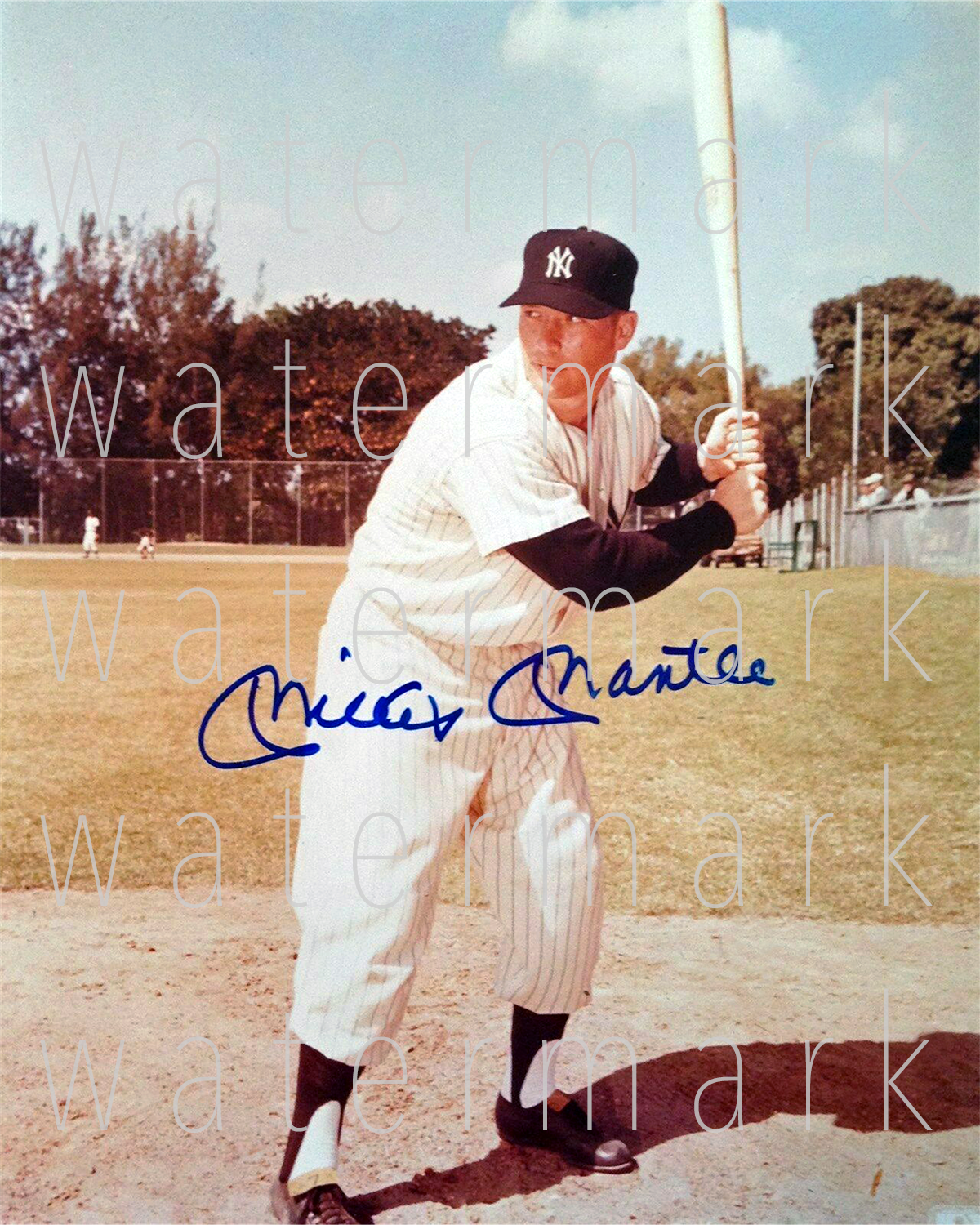 Mickey Mantle Yankees signed 8X10 Photo Poster painting picture poster autograph RP