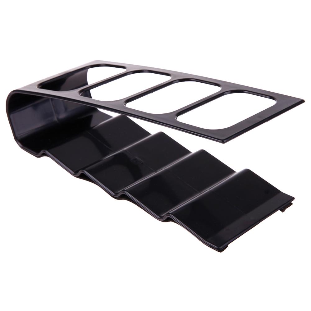 

4 Cell Remote Control Organizer Storage Stand, Black, 501 Original