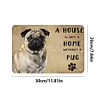 Funny Dog Pet Welcome - Vintage Metal Signs - 20*30cm/30*40cm