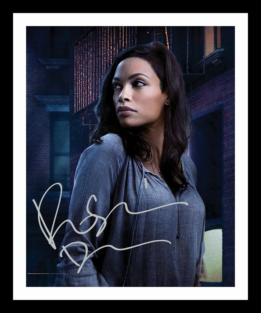 Rosario Dawson Autograph Signed & Framed Photo Poster painting