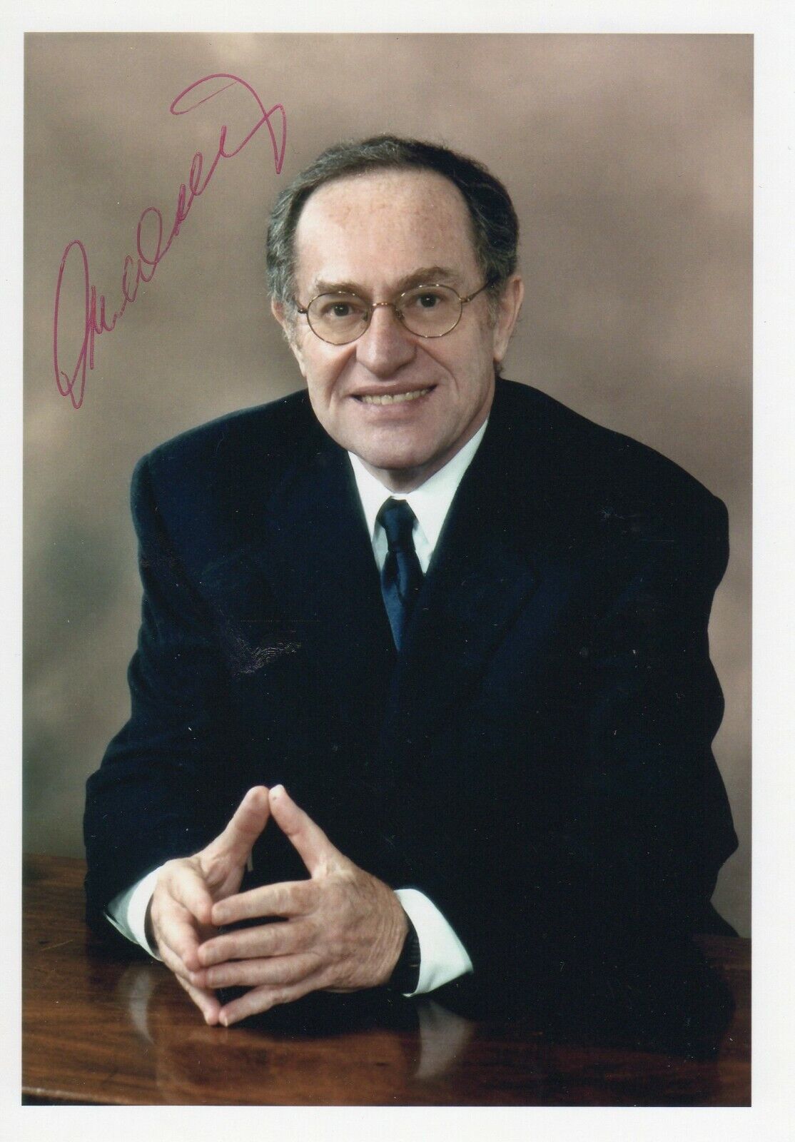 ALAN DERSHOWITZ AUTOGRAPH, AUTHOR, REVERSAL OF FORTUNE