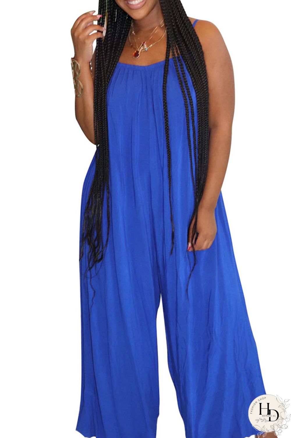 Red Fashion Sexy Solid Slip Jumpsuits