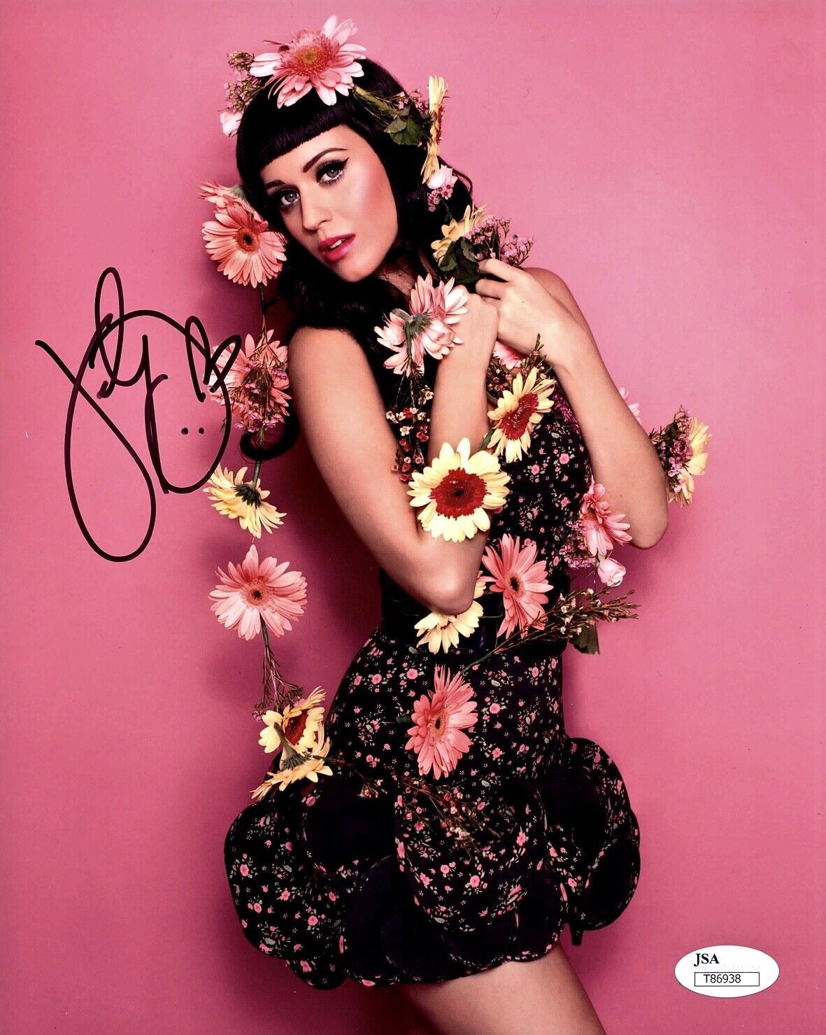 KATY PERRY Autographed Hand SIGNED 8x10 Photo Poster painting JSA CERTIFIED AUTHENTIC BEAUTIFUL!