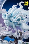 Nature Series Alola Region Ice-type Family with LED - Pokemon Resin Statue - Moon Shadow Studios
