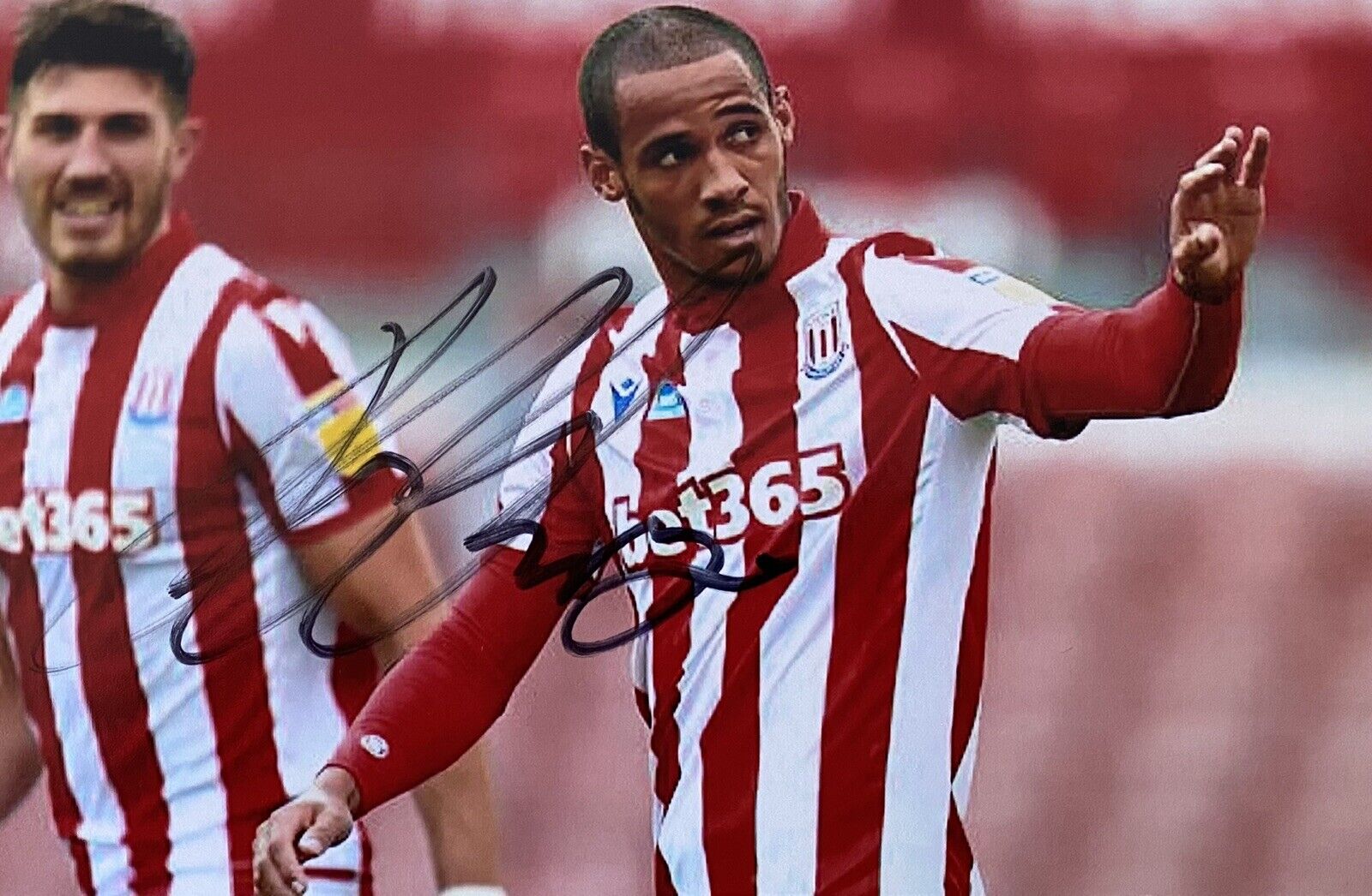 Tom Ince Genuine Hand Signed Stoke City 6X4 Photo Poster painting