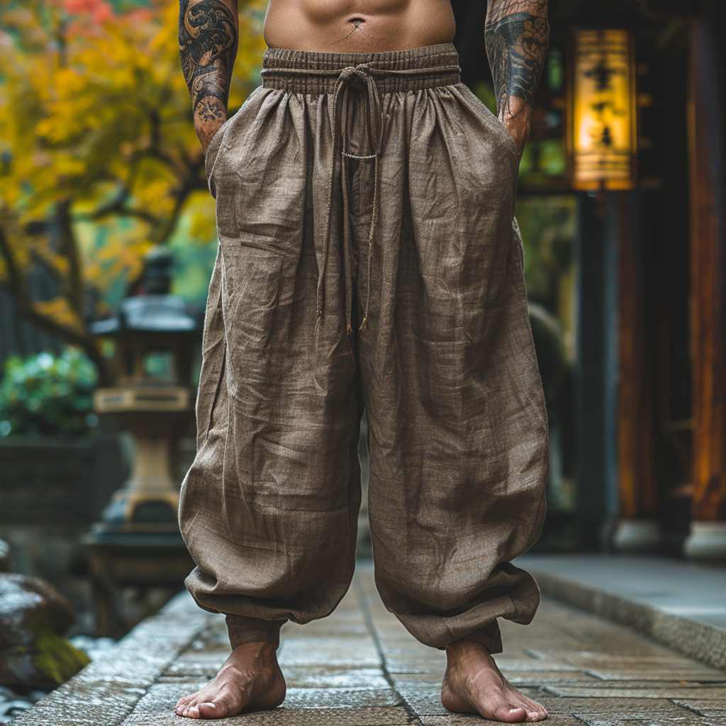 Men's Linen Pants-inspireuse