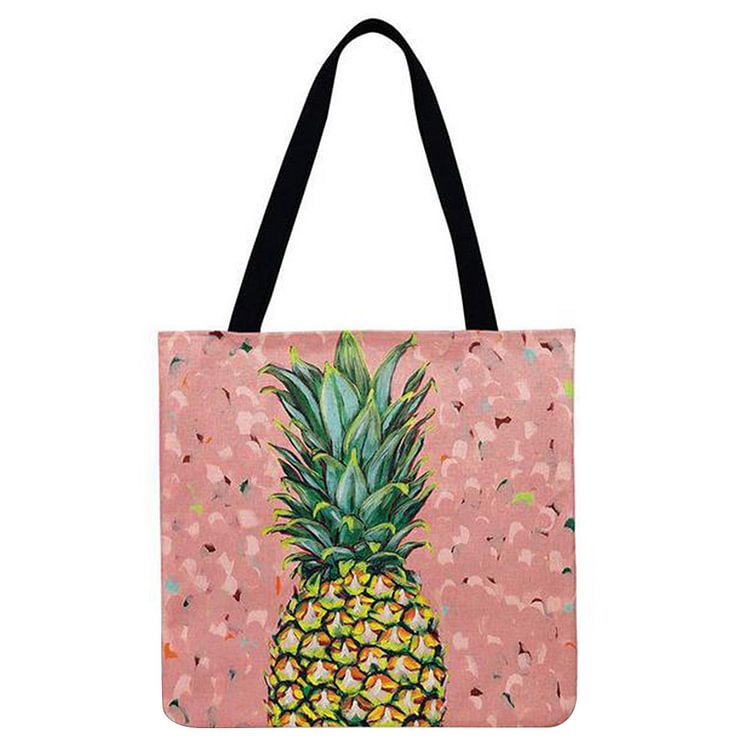 Linen Tote Bag - Pineapple