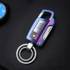 Keychain Lighter and Flashlight Rechargeable 5 in 1 Multi-Tool, All-in-One Rechargeable Electric Keychain Lighter, Carabiner Flashlight