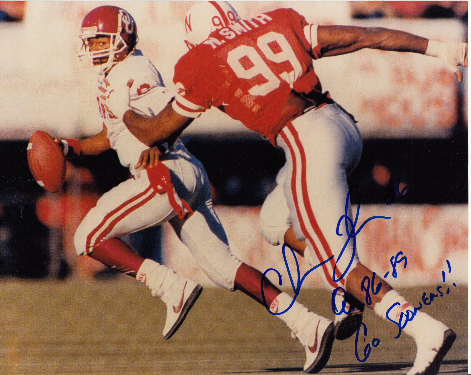 Charles Thompson #0 8x10 Signed Photo Poster painting w/ COA Oklahoma Sooners