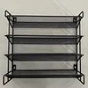 4 Tier Spice Rack Space-Saving Metal Spice Storage Holder for Kitchen Countertop