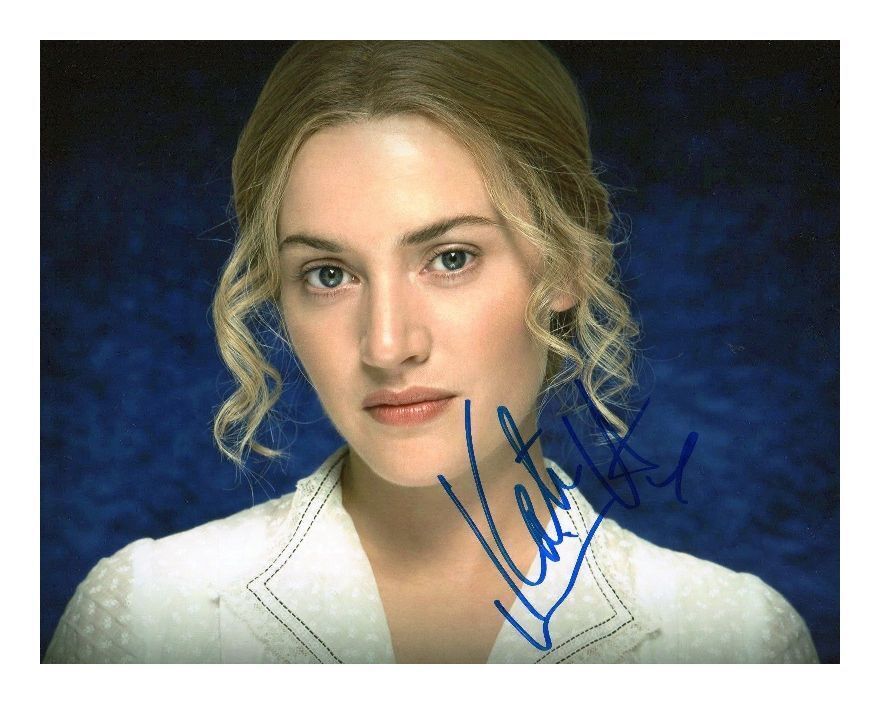 KATE WINSLET AUTOGRAPHED SIGNED A4 PP POSTER Photo Poster painting PRINT 15