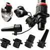 Air Valve Adaptor Dustproof Air Pump Converter SUP Board Inflatable Pump Adapter