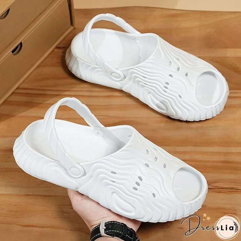 Men's Outdoor Stylish Driving Can Wear Large Size Sandals