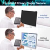  Eye Protection and Blue Light Blocks 9H Hardness Hanging Computer Screen Privacy Shield Compatible Computer Privacy Screen Filter