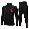 25/26 Liverpool Black long zipper  Training Jacket Set