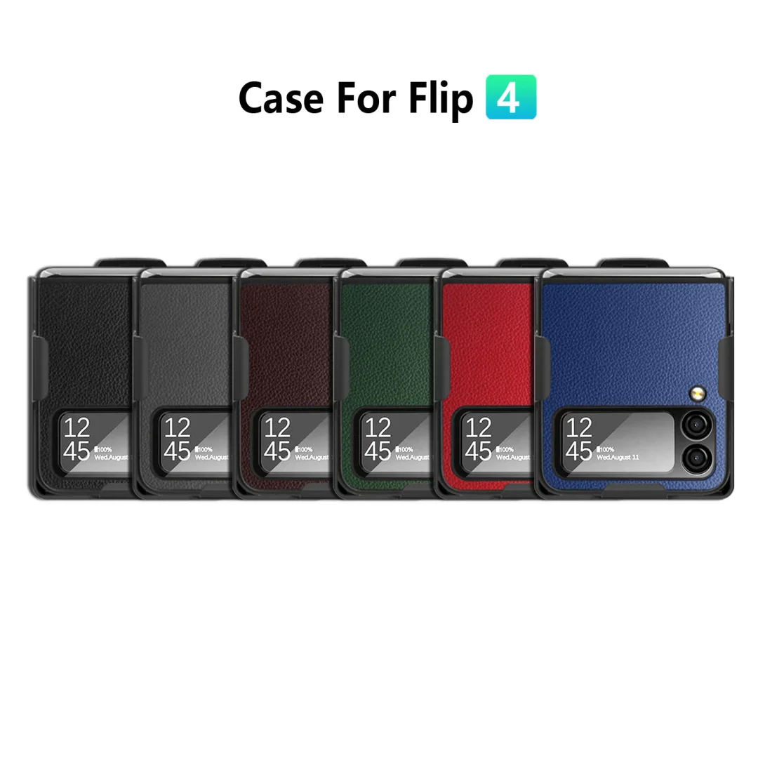 Applicable To Samsung Z-flip3/Zflip4 Back Clip Mobile Phone Case