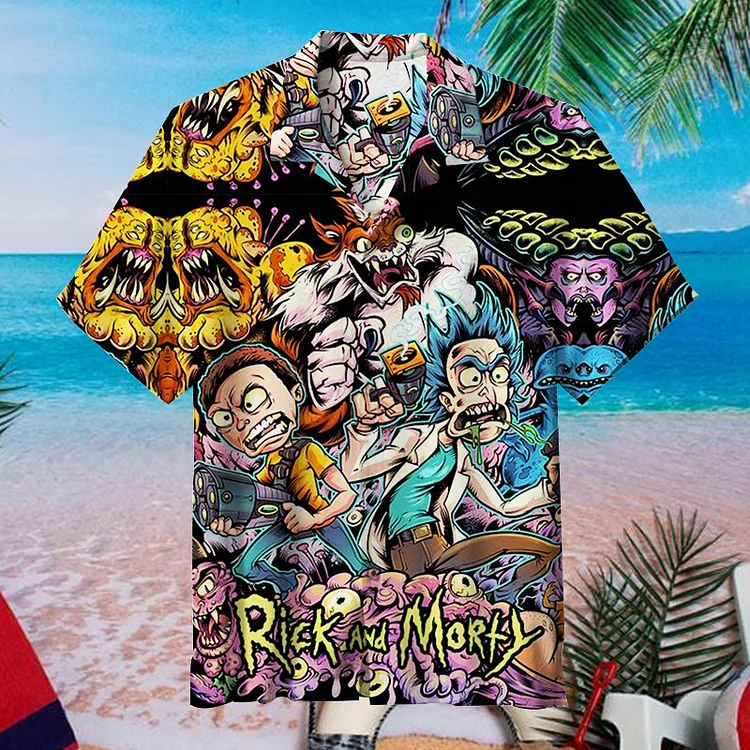 Rick and Morty |Unisex Hawaiian Shirt