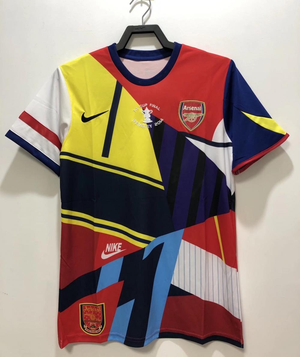 2014 Retro Arsenal Commemorative Edition Football Shirt