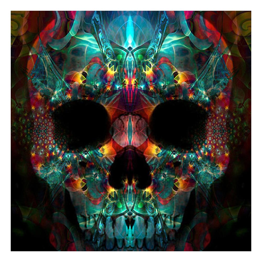 

Novelty Skull - Round Drill Diamond Painting - 30*30CM, 501 Original